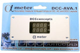 DCC Concepts DCD - AVA.1 Alpha Meter for DC or DCC - Hobbytech Toys