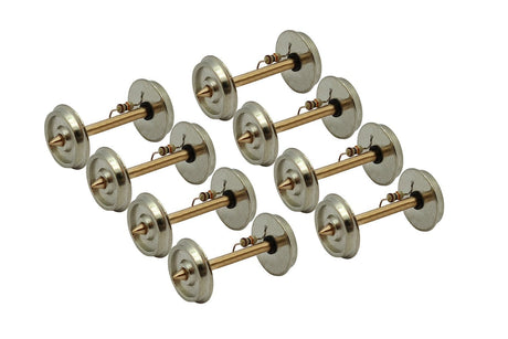 DCC Concepts DCW - W10.5R - OO Quality Resistive Wheelsets OO/16.5mm Track 8x 10.5mm (2'8") (8pcs) - Hobbytech Toys