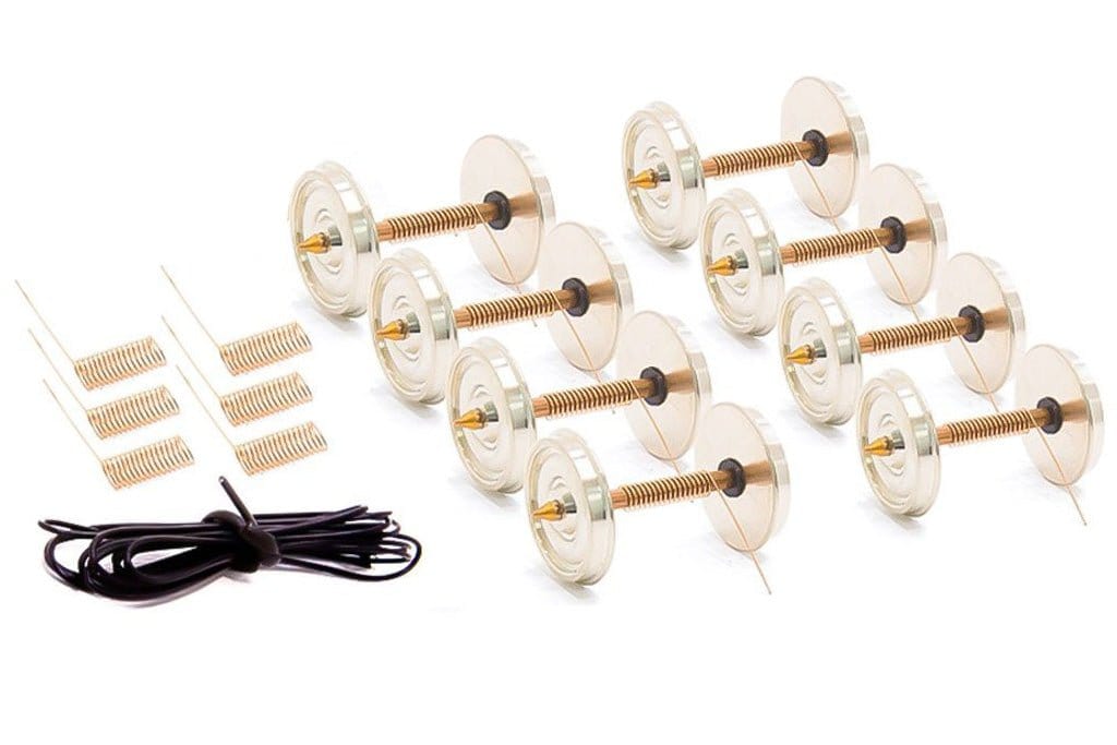 DCC Concepts DCW - W10.5S - OO Quality Wheelsets OO/16.5mm Track 8x 10.5mm (2'8") (8pcs) - Hobbytech Toys