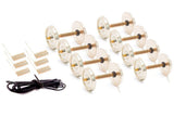 DCC Concepts DCW - W10.5S - OO Quality Wheelsets OO/16.5mm Track 8x 10.5mm (2'8") (8pcs) - Hobbytech Toys