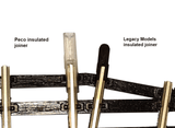 DCC Concepts Legacy Track - Insulated Joiners - Code 100 - OO - Pack of 25 - Hobbytech Toys