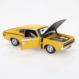 DDA 1/24 E38 Valiant Charger Fully Detailed Diecast Model - Yellow