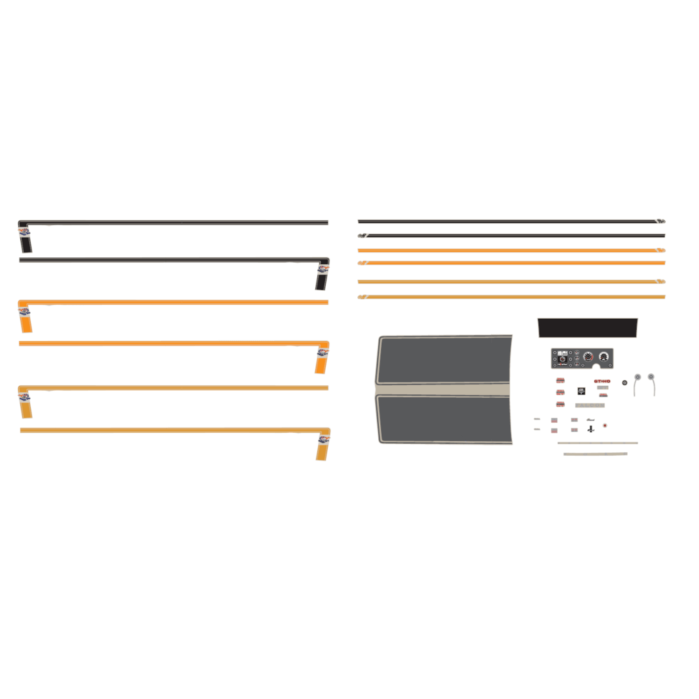 DDA 1/24 Ford XW GT & GS Decal Kit