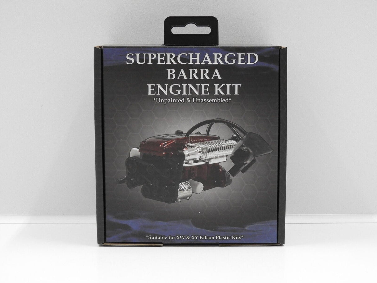DDA 1/24 Ford XW/XY Supercharged Barra 6 Cylinder Engine Plastic Model Kit