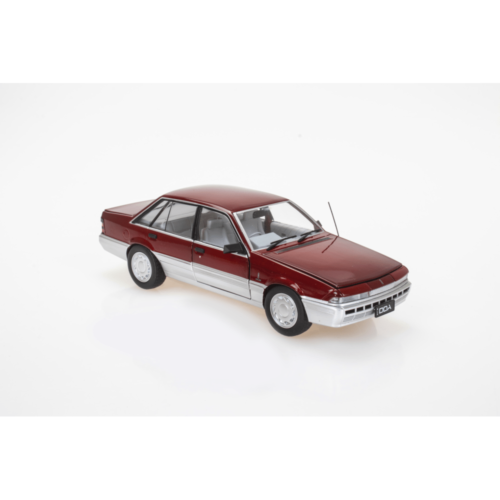 DDA 1/24 Holden VL Calais Red/Silver Diecast Model