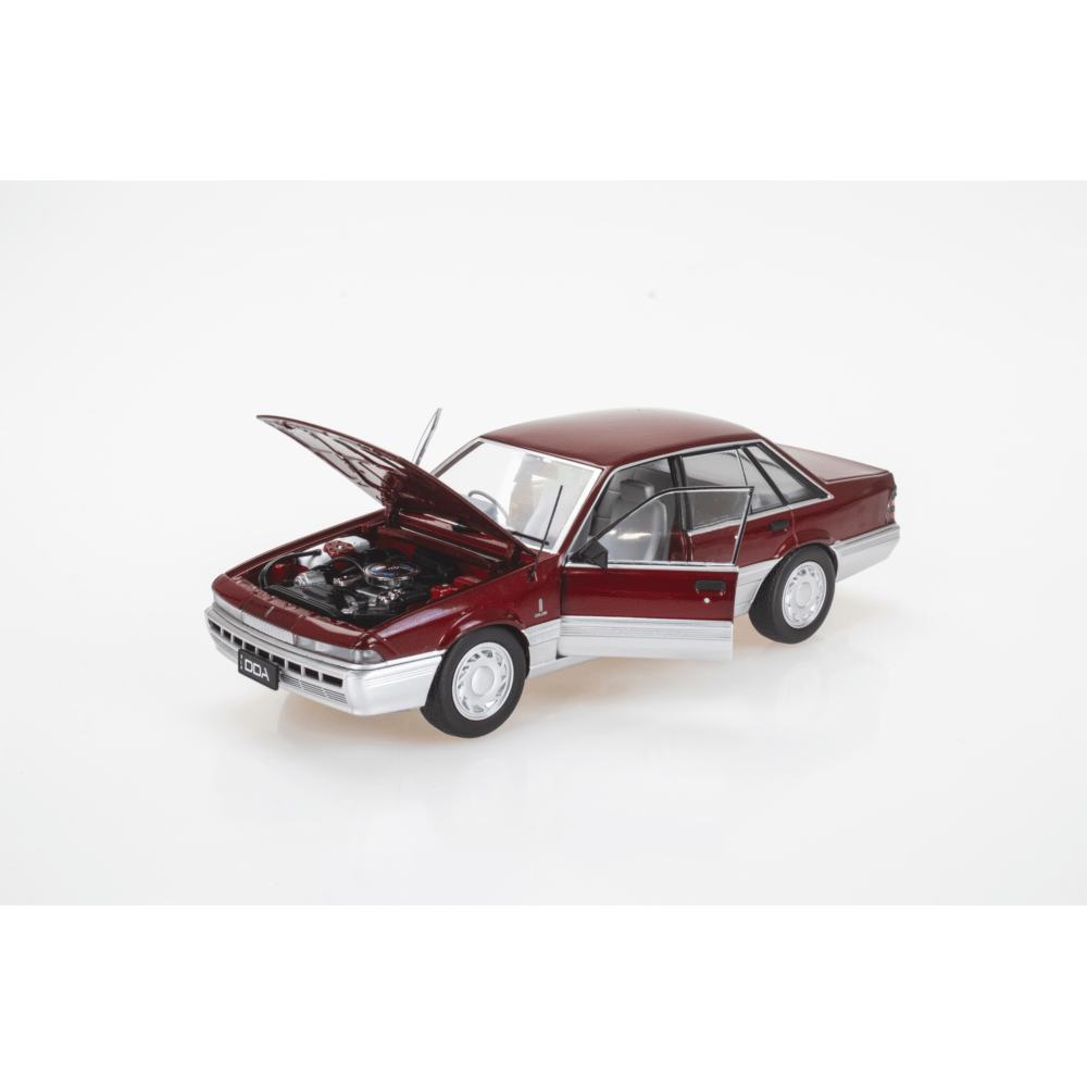 DDA 1/24 Holden VL Calais Red/Silver Diecast Model
