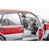 DDA 1/24 Holden VL Calais Red/Silver Diecast Model