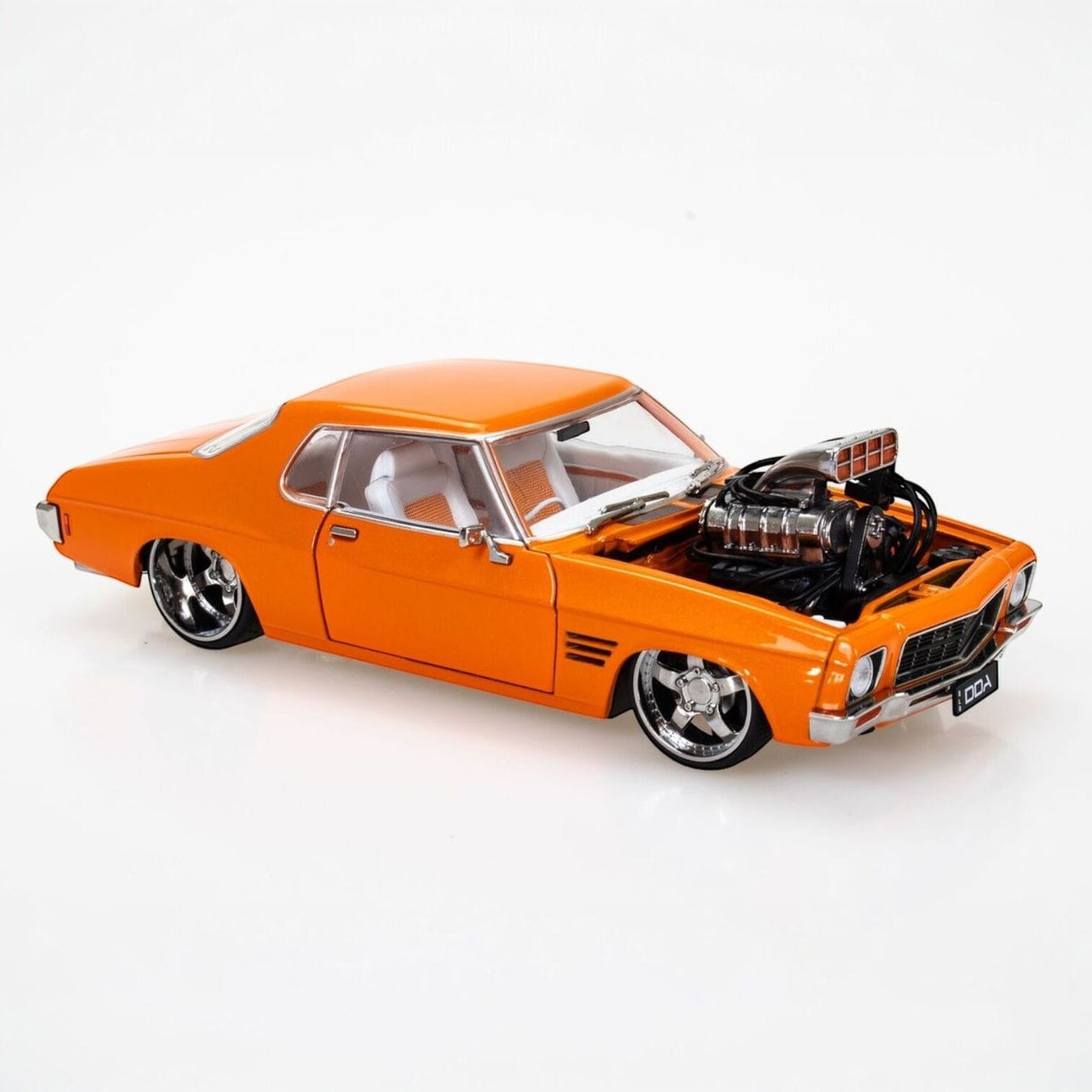 DDA 1/24 HQ Holden 2 Door Supercharged Fully Detailed Diecast Model - Orange