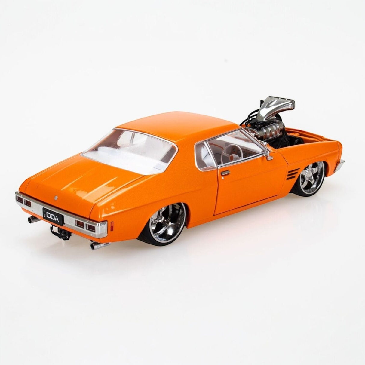 DDA 1/24 HQ Holden 2 Door Supercharged Fully Detailed Diecast Model - Orange