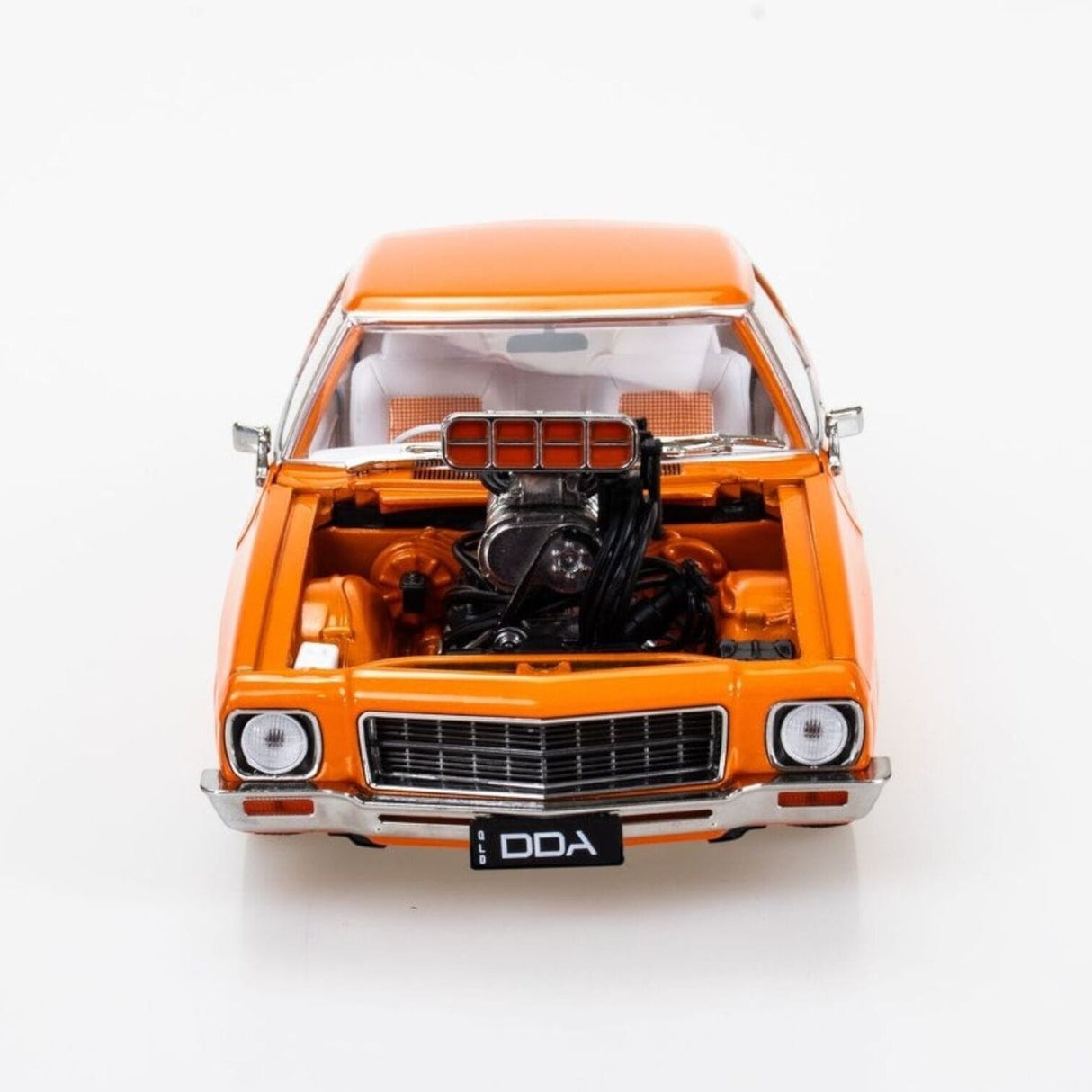 DDA 1/24 HQ Holden 2 Door Supercharged Fully Detailed Diecast Model - Orange