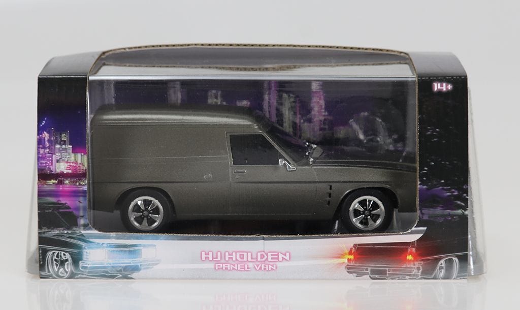 DDA 1/24 Licorice Holden HJ PanelVan Light Up - Prebuilt Plastic Model - Hobbytech Toys