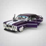 DDA 1/24 Purple Ford XY GTHO Custom Fully Detailed Diecast Model - Purple