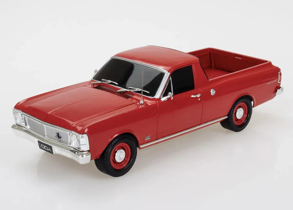 DDA 1/24 Red XW Standard Ford Ute Spectra Rides Plastic Light Up Model