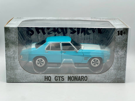 DDA 1/24 (S) Light Blue Holden HQ GTS Sfragismeno Diecast Model - Hobbytech Toys