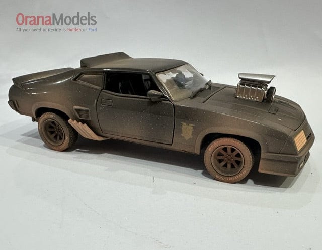DDA 1/24 Muddy Black Ford XB Falcon Last of the V8 Interceptors Sfragismeno alternate view