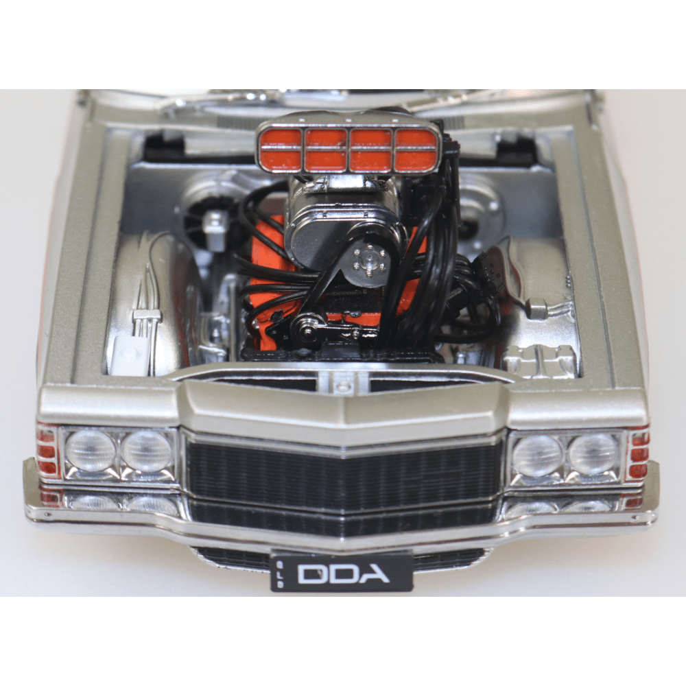 DDA 1/24 Silver Holden HZ Panel Van w/Supercharged LS Engine Diecast Model