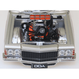 DDA 1/24 Silver Holden HZ Panel Van w/Supercharged LS Engine Diecast Model