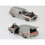 DDA 1/24 Silver Holden HZ Panel Van w/Supercharged LS Engine Diecast Model