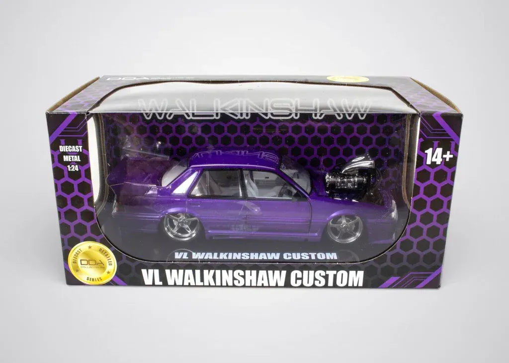 DDA 1/24 Supercharged Holden VL Walkinshaw - Purple Diecast Model