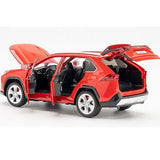 DDA 1/24 Toyota Rav 4 - Red Diecast Model - Hobbytech Toys