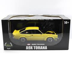 DDA 1/24 Yellow A9X Torana 308 Factory Car - Fully Detailed Diecast Model