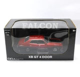 DDA 1/32 Black w/Silver Stripe XB GT Ford Falcon Diecast Model