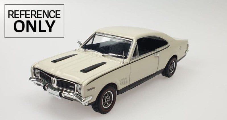 DDA 1/32 Holden HG GTS 350 Monaro - White Diecast Model Car - Hobbytech Toys