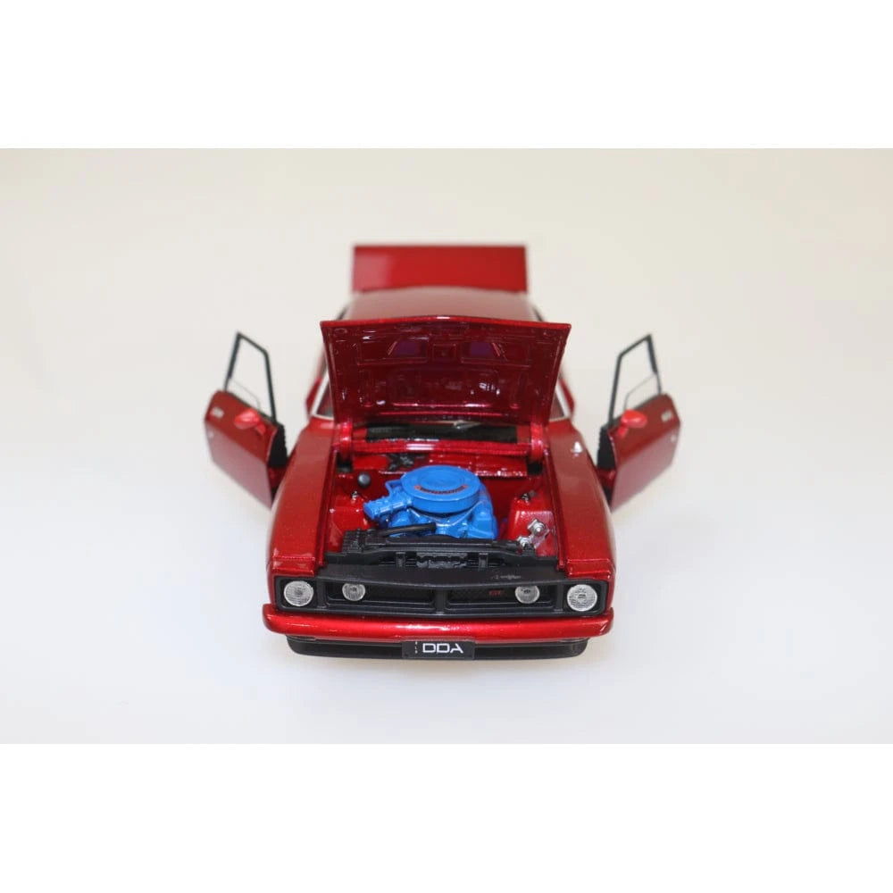DDA 1/32 Red Ford XB GT 4 Door Fully Detailed Diecast Model