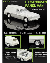 DDA 507K 1/24 Holden HJ Sandman Panel Van Plastic Model Kit - Hobbytech Toys
