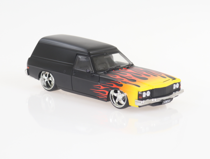 DDA 1/24 HJ Holden Panelvan Custom Spectra Rides w/Flames Light Up [DDALU16]