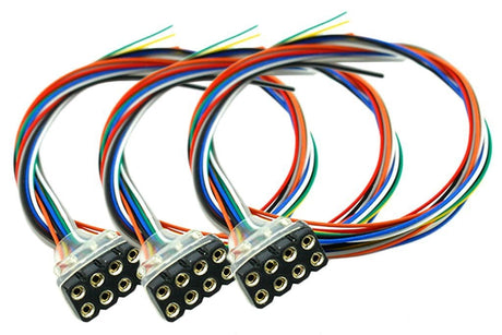 Decoder Harness 8 Pin Female - 200mm (3 Pack) [DCD - 8PDM.3] - Hobbytech Toys