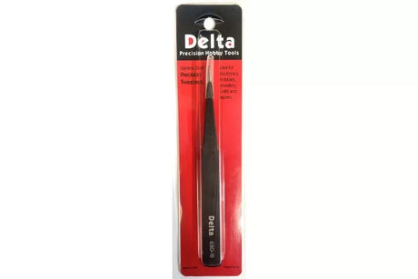 Delta 64002 Straight Tweezers - Hobbytech Toys