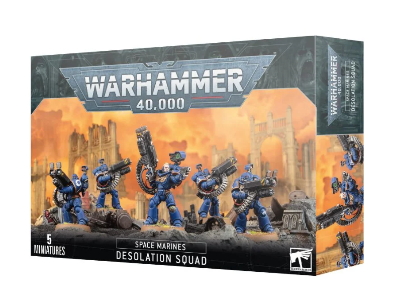 Warhammer 40000: Space Marines 48-74 Desolation Squad - Hobbytech Toys