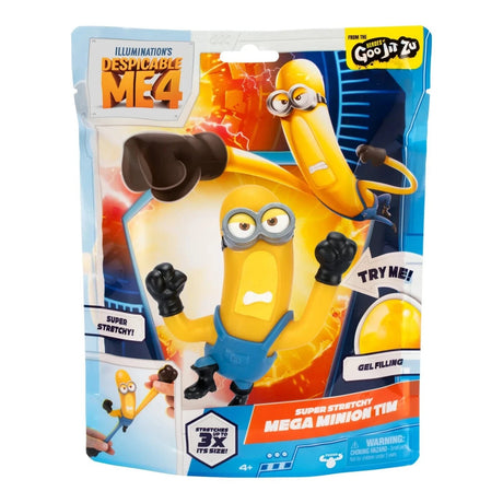 Despicable Me 4 Heroes of Goo Jit Zu Super Stretchy Mega Minion - Assorted (1) - Hobbytech Toys