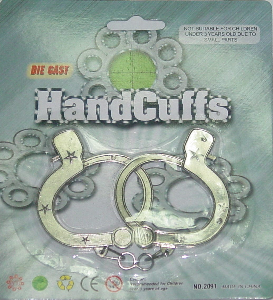 Die Cast Handcuffs - Hobbytech Toys