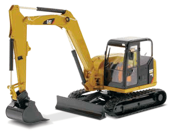 Diecast Masters 1:32 Cat 308E2 CR SB Mini Hydraulic Excavator diecast model
