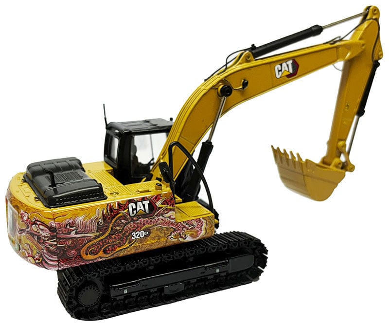 Diecast Masters 1/50 Cat 320 GX Year of the Dragon Hydraulic Excavator