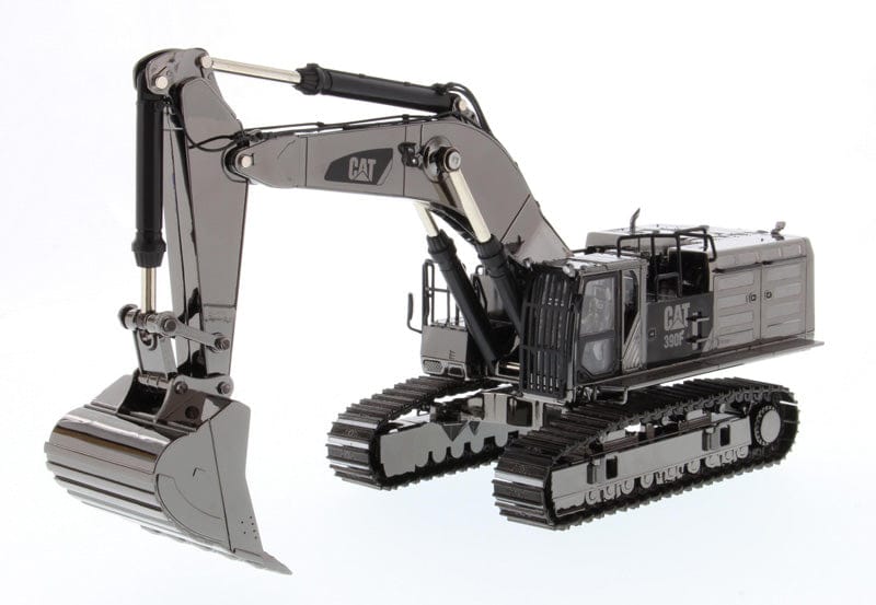 Diecast Masters 1/50 Cat 390F L Hydraulic Excavator Gunmetal Finish