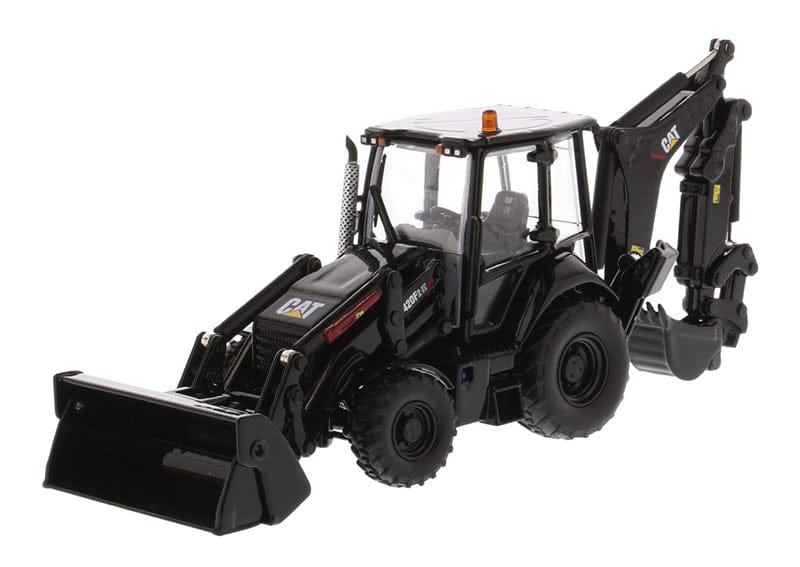 Diecast Masters 1/50 Cat 420F2 IT Backhoe Loader 30th Anniversary Black Finish