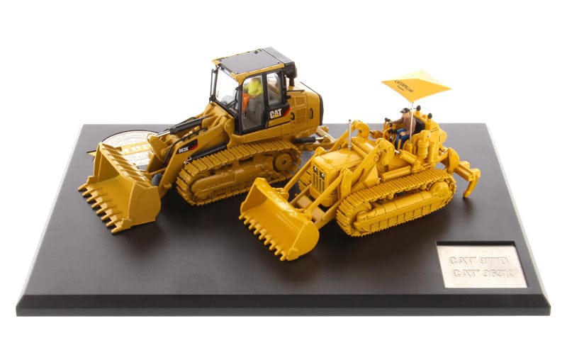 Diecast Masters 1/50 Cat 977D and 963K Track Loader Evolution Series