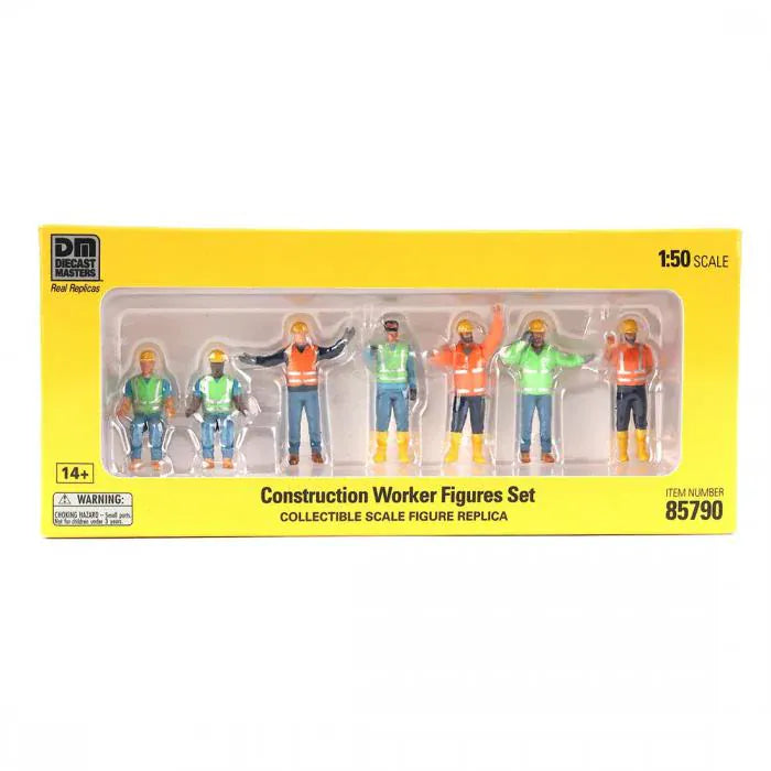 Diecast Masters 1/50 Construction Worker Figures Set