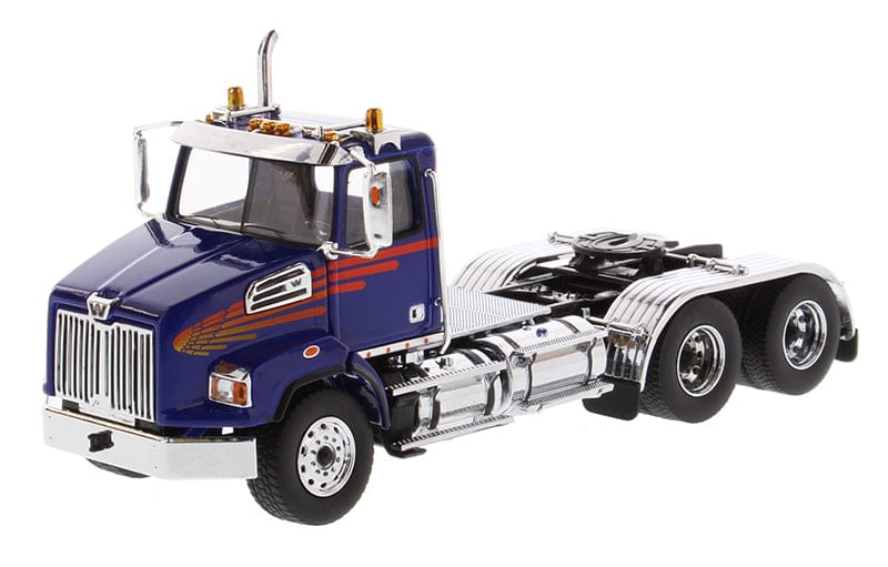 Diecast Masters 1/50 Western Star 4700 SF Tandem Day Cab Blue