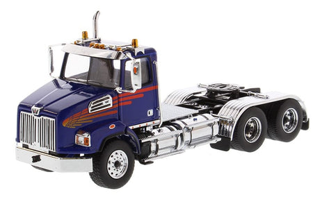 Diecast Masters 1/50 Western Star 4700 SF Tandem Day Cab Blue