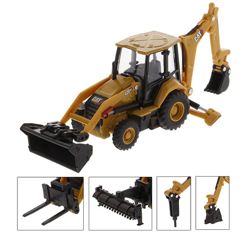 Diecast Masters 1/64 Cat 420 XE Backhoe Loader
