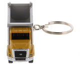 Diecast Masters Cat Micro CT660 Dump Truck Key Chain [85998]