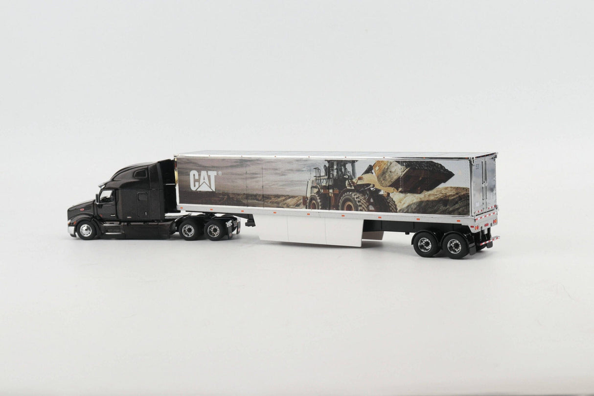 Diecast Masters Ultra Loft 1/50 Truck CAT Mural Trailer - Core Classiec Series