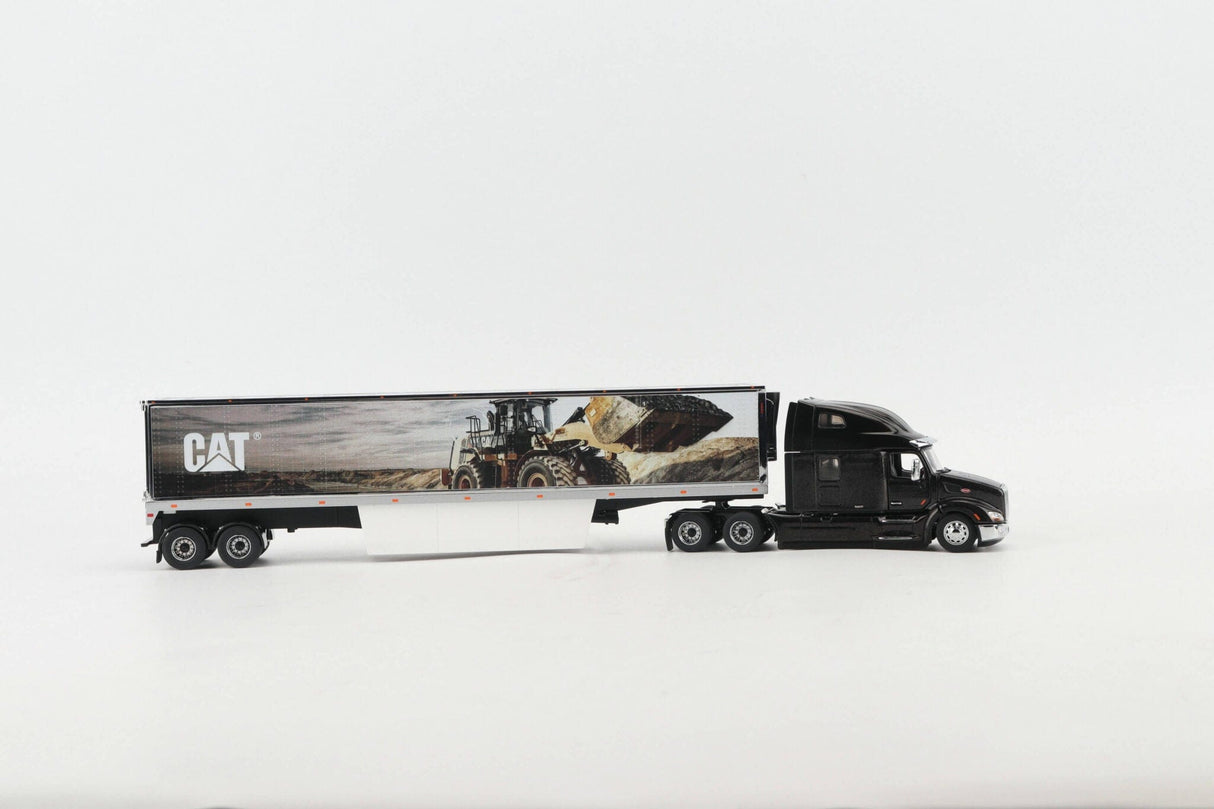 Diecast Masters Ultra Loft 1/50 Truck CAT Mural Trailer - Core Classiec Series