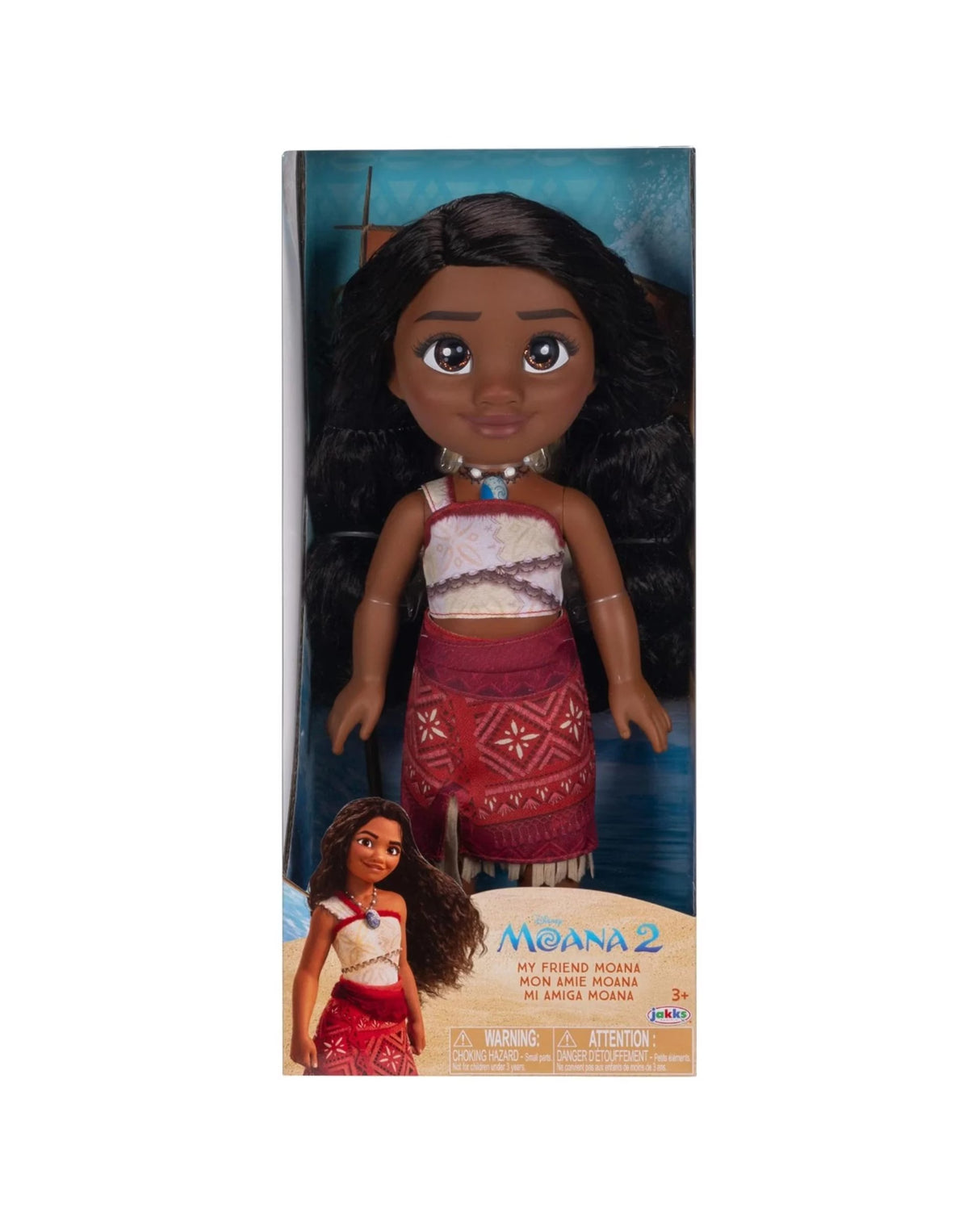 Disney Moana 2 − 38cm Moana Doll