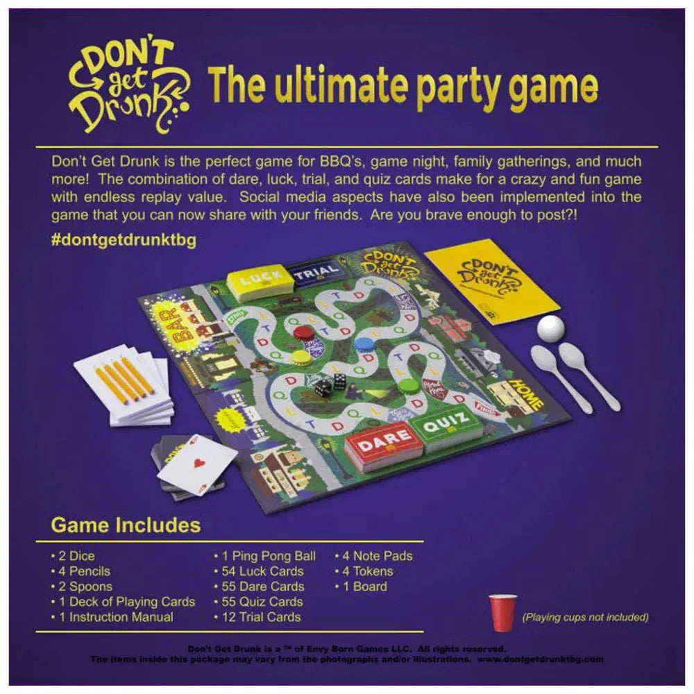 Dont Get Drunk Game