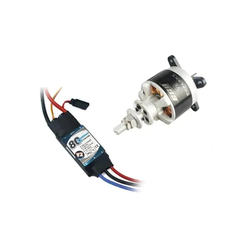 Dualsky 70E Tuning Combo with ECO 4120C V2 500kv Motor and 80A ESC - Hobbytech Toys